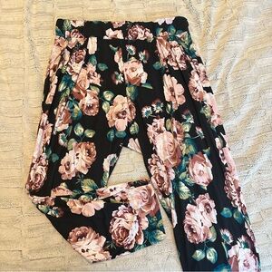 Floral Capri Pants